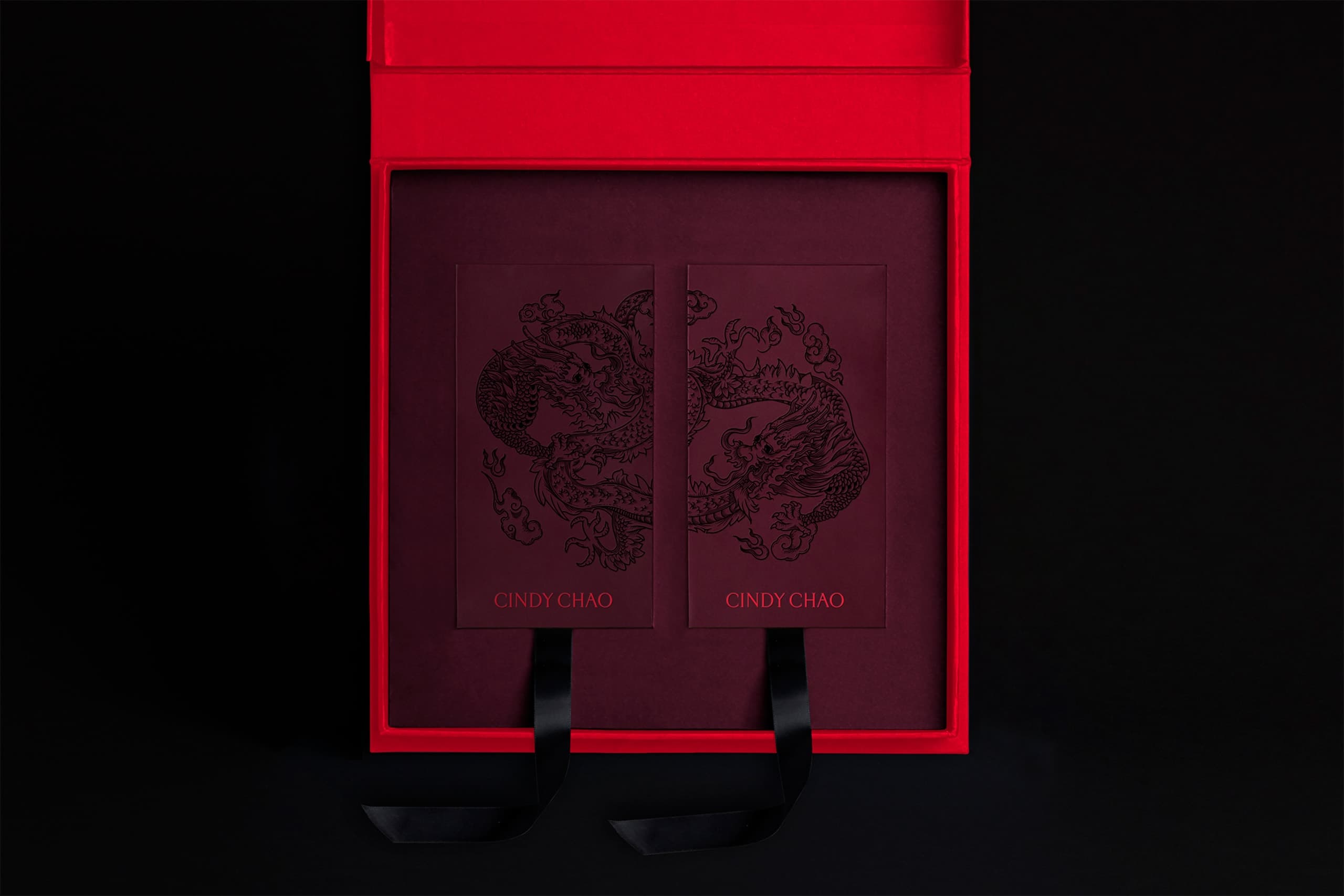 dragon illustration for Cindy Chao's packaging