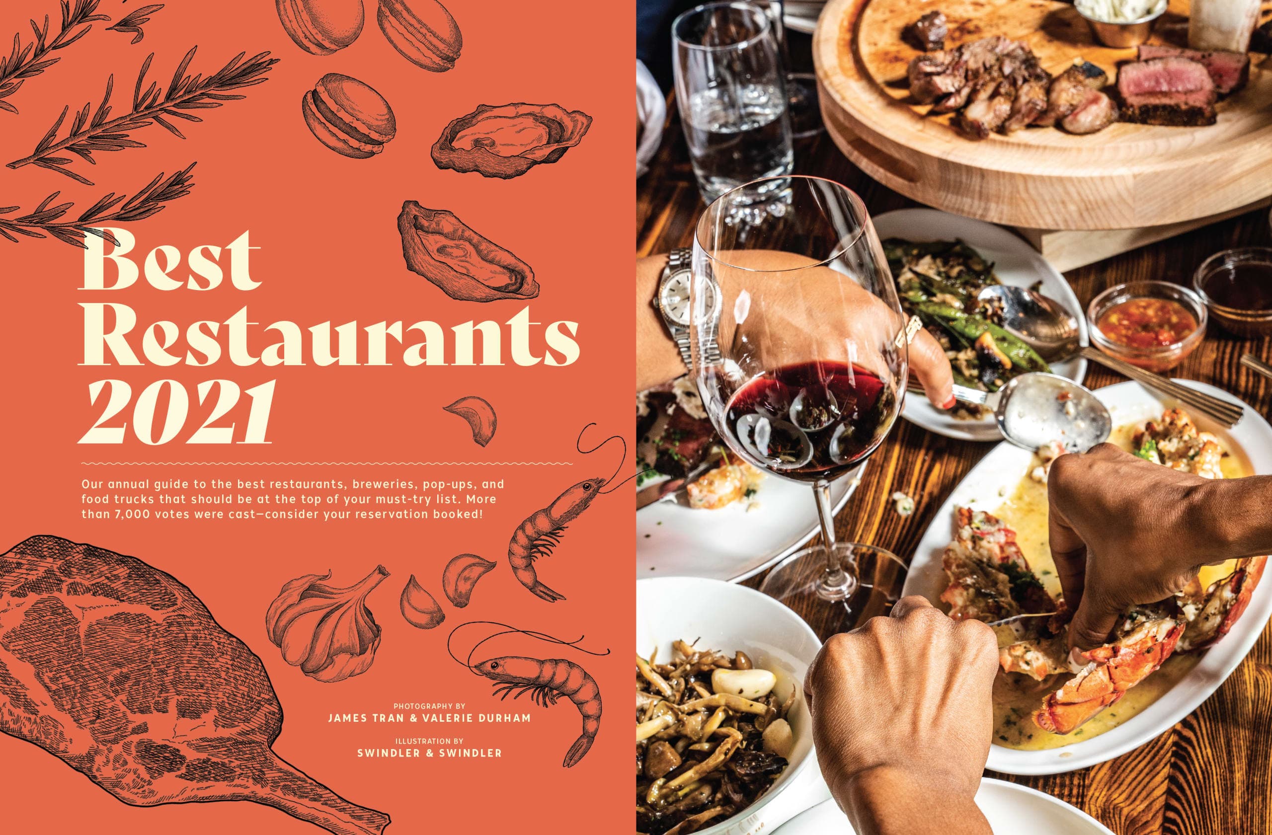 editorial illustration for San Diego Magazine, food illustration