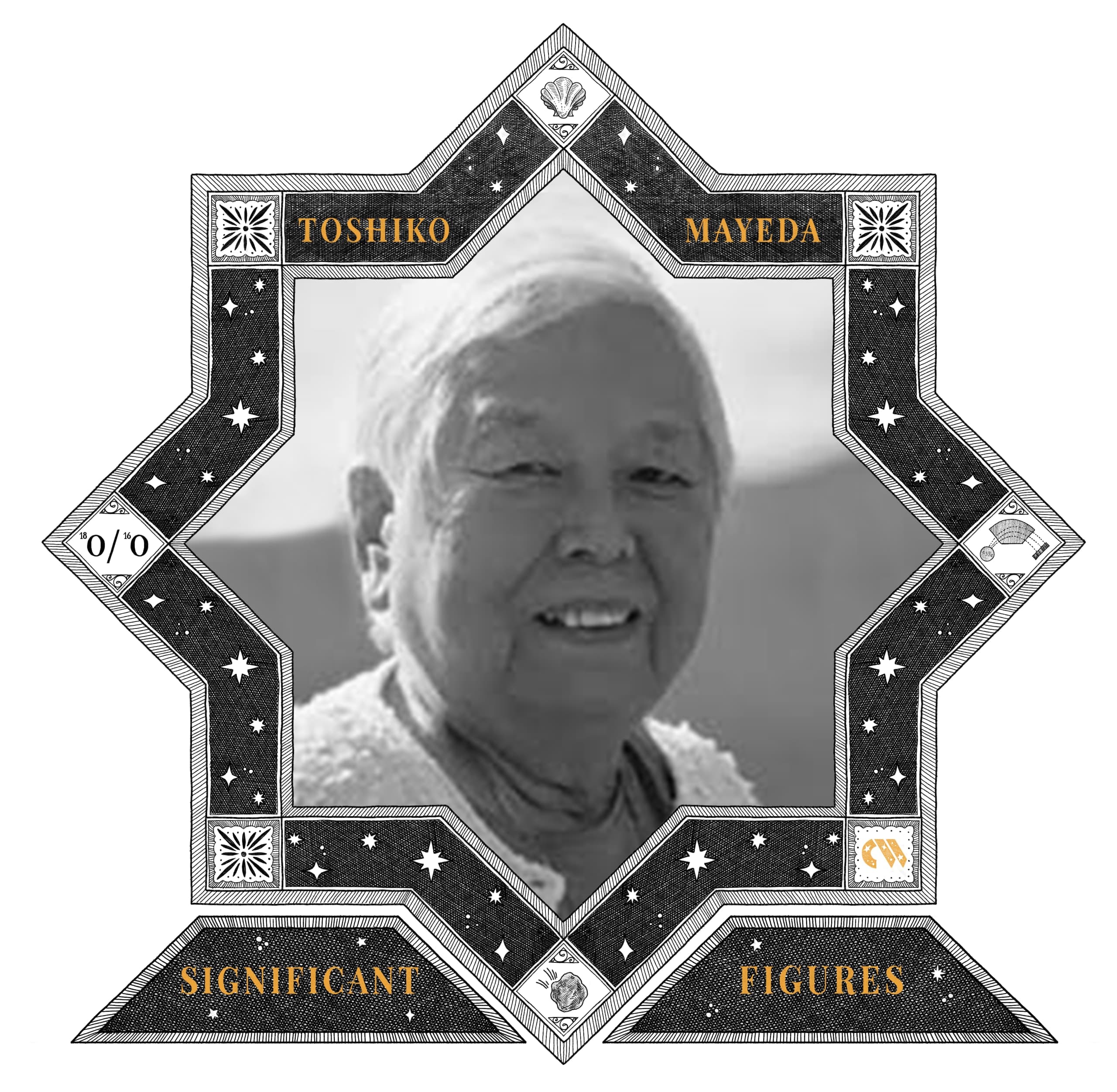 archival portrait photograph of Toshiko Mayeda